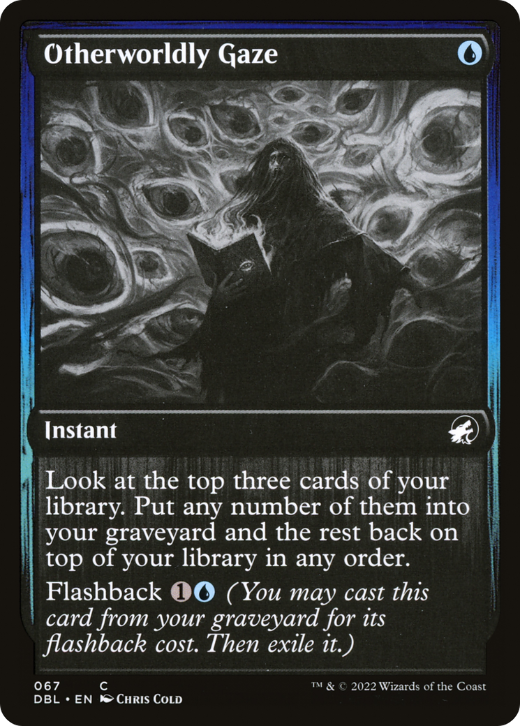Otherworldly Gaze (DBL-067) [Innistrad: Double Feature] Foil MTG Single Wizards of the Coast
