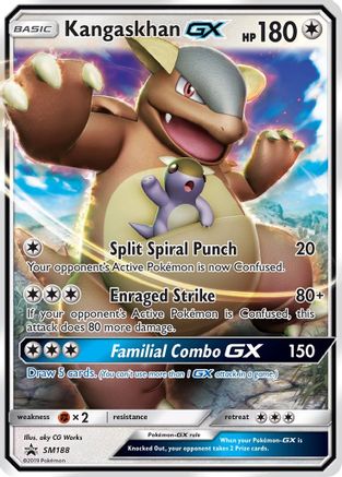 Kangaskhan GX SM188/248 Holofoil [SM: Black Star Promos] Pokemon Single Pokémon