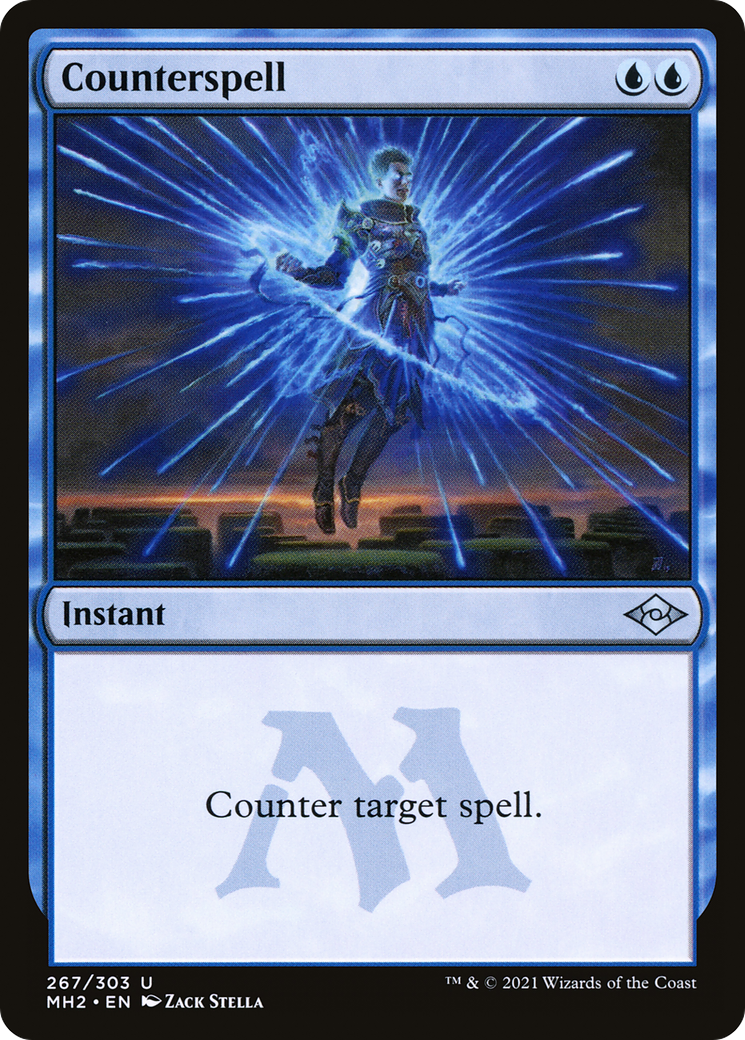 Counterspell (MH2-267) [Modern Horizons 2] MTG Single Wizards of the Coast