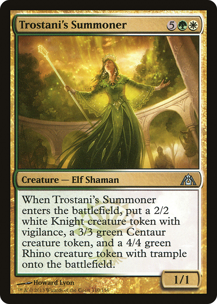 Trostani's Summoner (DGM-110) [Dragon's Maze] MTG Single Wizards of the Coast