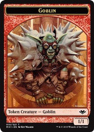 Goblin // Myr Double-Sided Token (MH1-10 // 19) [Modern Horizons] MTG Single Modern Horizons