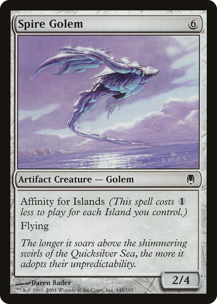 Spire Golem (DST-145) [Darksteel] MTG Single Wizards of the Coast