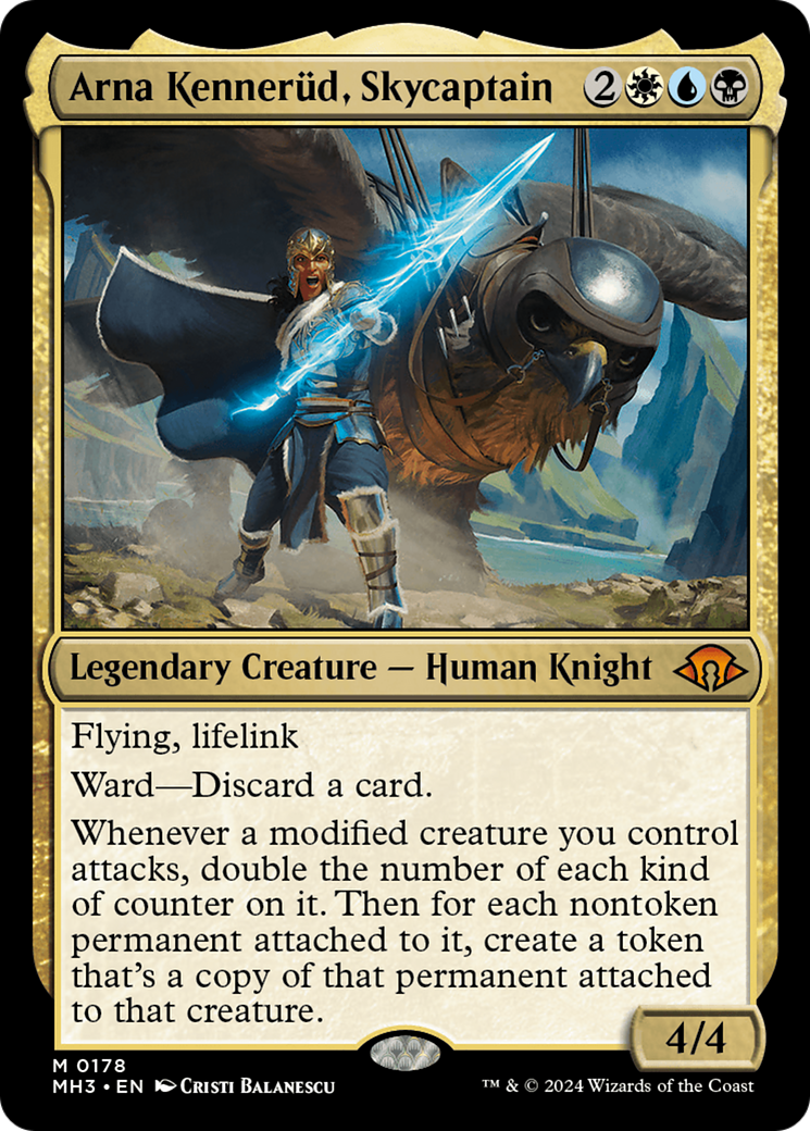 Arna Kennerud, Skycaptain (MH3-178) [Modern Horizons 3] MTG Single Wizards of the Coast