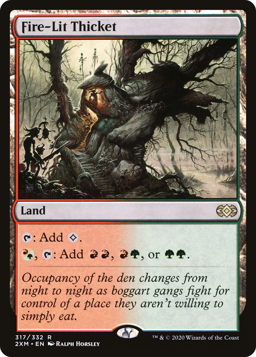 Fire-Lit Thicket (2XM-317) [Double Masters] MTG Single Wizards of the Coast