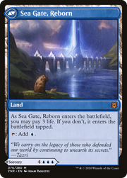 Sea Gate Restoration (ZNR-076) [Zendikar Rising] MTG Single Wizards of the Coast