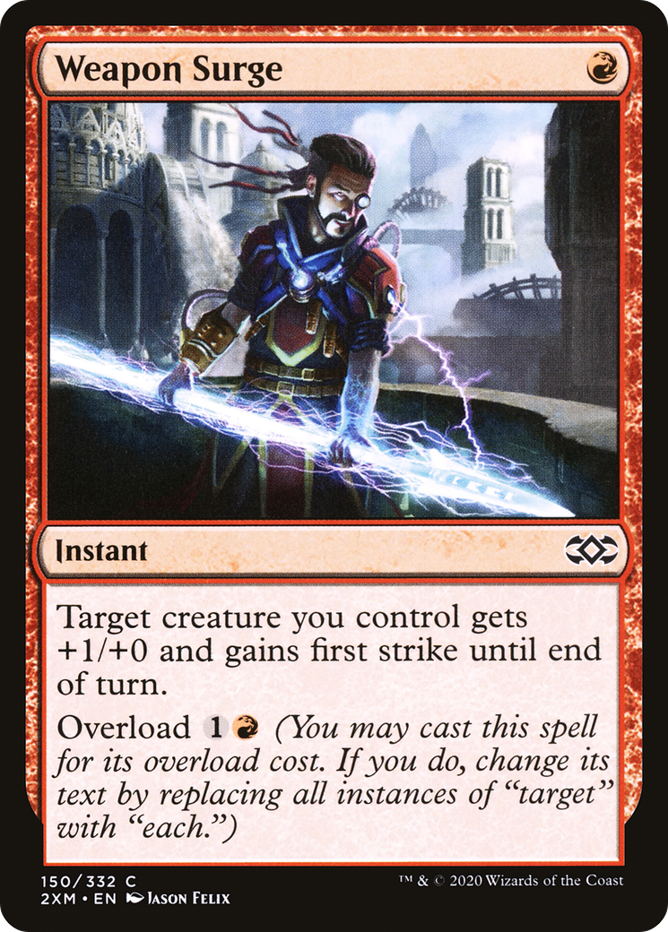 Weapon Surge (2XM-150) [Double Masters] MTG Single Wizards of the Coast