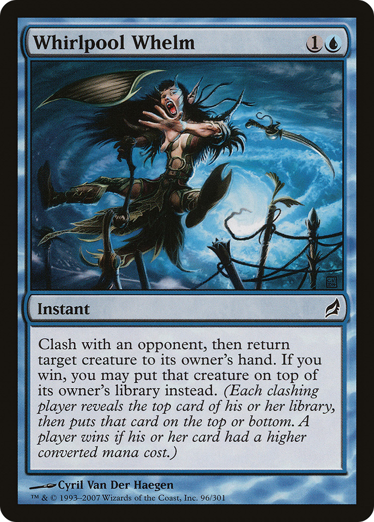 Whirlpool Whelm (LRW-096) [Lorwyn] Foil MTG Single Wizards of the Coast