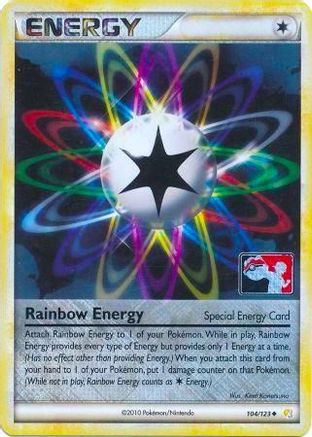 Rainbow Energy - 104/123 (League Promo) () Reverse Holofoil [Promos: League & Championship Cards] Pokemon Single Pokémon