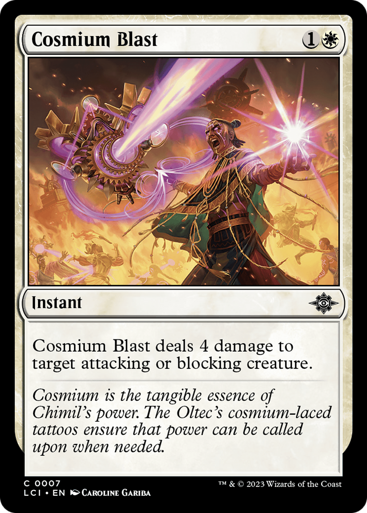 Cosmium Blast (LCI-007) [The Lost Caverns of Ixalan] Foil MTG Single Wizards of the Coast