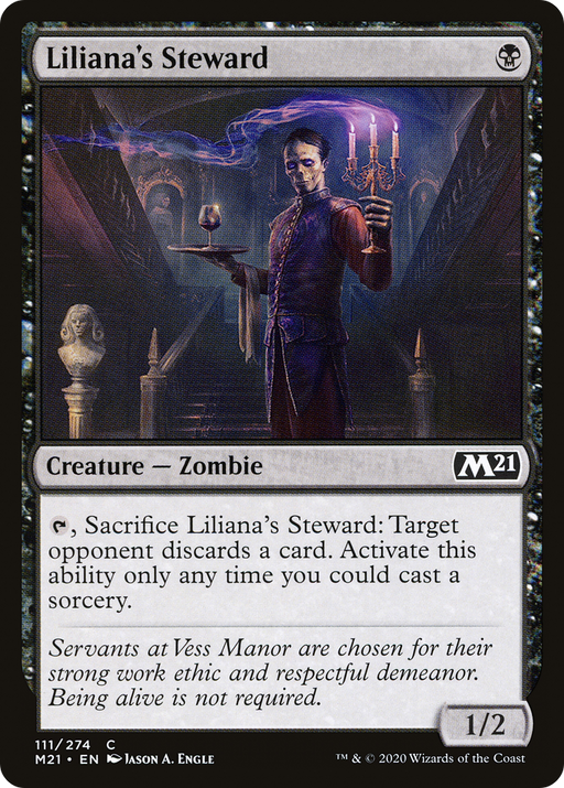 Liliana's Steward (M21-111) [Core Set 2021] MTG Single Wizards of the Coast