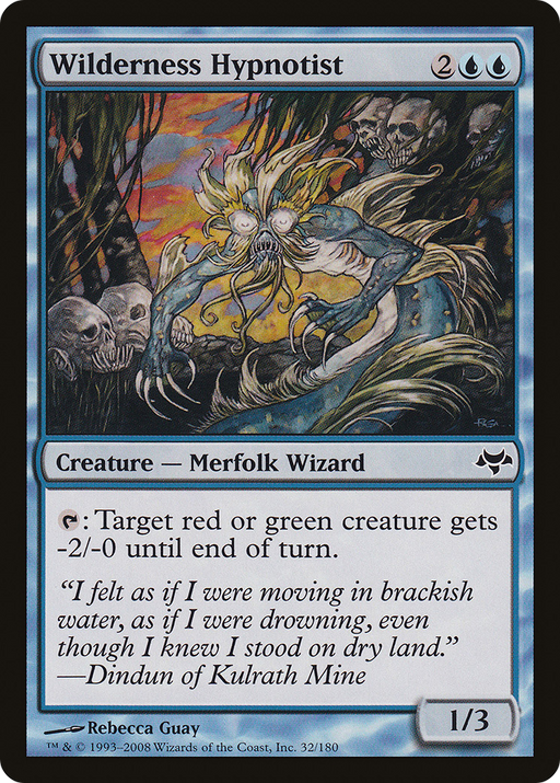 Wilderness Hypnotist (EVE-032) [Eventide] MTG Single Wizards of the Coast