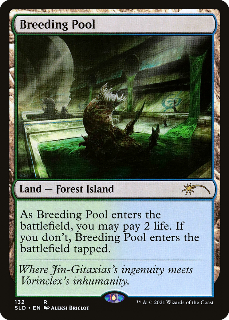 Breeding Pool (SLD-132) [Secret Lair] Drop MTG Single Wizards of the Coast