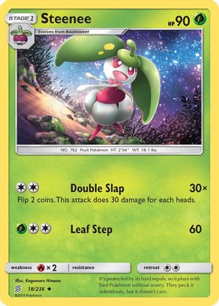 Steenee (/236) Reverse Holofoil [SM: Unified Minds] Pokemon Single Pokémon