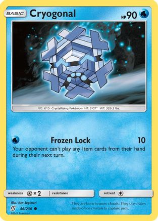 Cryogonal (46/236) [SM: Unified Minds] Pokemon Single Pokémon