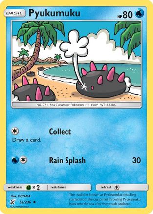 Pyukumuku (52/236) [SM: Unified Minds] Pokemon Single Pokémon