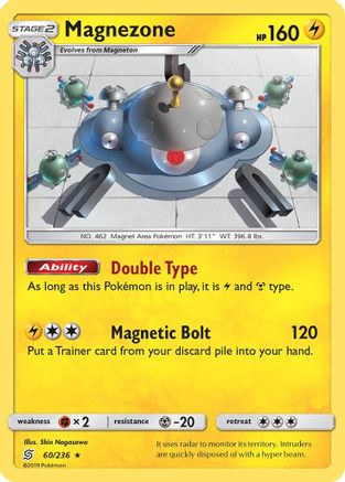 Magnezone (/236) Holofoil [SM: Unified Minds] Pokemon Single Pokémon