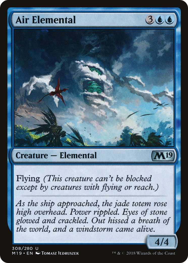 Air Elemental (M19-308) [Core Set 2019] MTG Single Wizards of the Coast