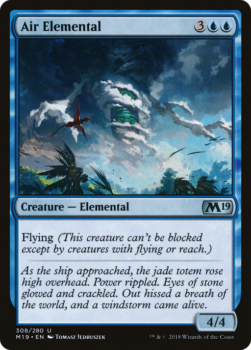 Air Elemental (M19-308) [Core Set 2019] MTG Single Wizards of the Coast