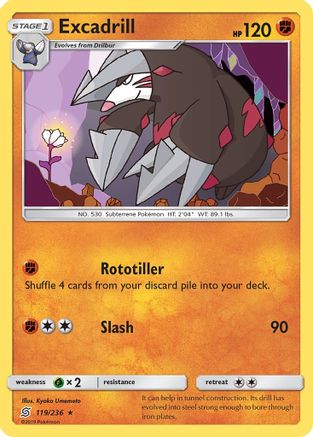 Excadrill (/236) [SM: Unified Minds] Pokemon Single Pokémon