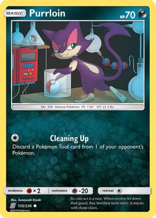 Purrloin (135/236) [SM: Unified Minds] Pokemon Single Pokémon