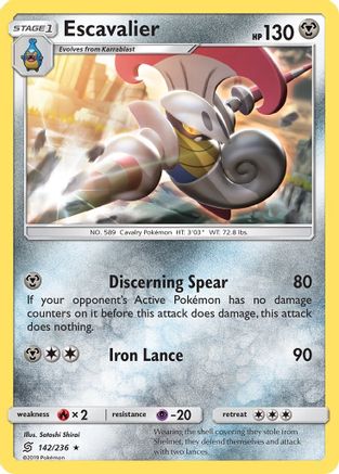 Escavalier (/236) [SM: Unified Minds] Pokemon Single Pokémon