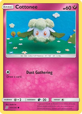 Cottonee (143/236) [SM: Unified Minds] Pokemon Single Pokémon