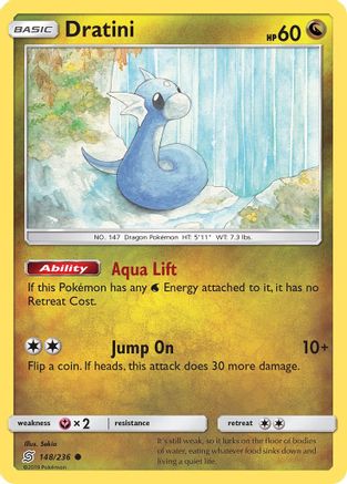 Dratini (148/236) [SM: Unified Minds] Pokemon Single Pokémon