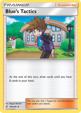 Blue's Tactics (188/236) [SM: Unified Minds] Pokemon Single Pokémon
