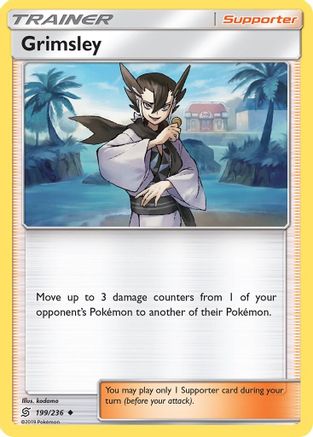 Grimsley (/236) Reverse Holofoil [SM: Unified Minds] Pokemon Single Pokémon