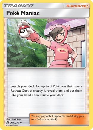 Poke Maniac (/236) Reverse Holofoil [SM: Unified Minds] Pokemon Single Pokémon
