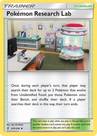 Pokemon Research Lab (205/236) [SM: Unified Minds] Pokemon Single Pokémon