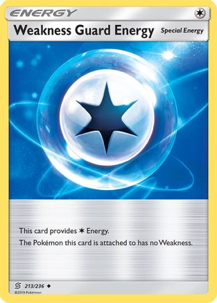 Weakness Guard Energy (213/236) Reverse Holofoil [SM: Unified Minds] Pokemon Single Pokémon
