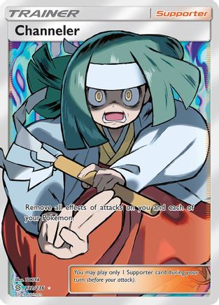 Channeler (Full Art) (/236) Holofoil [SM: Unified Minds] Pokemon Single Pokémon