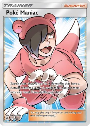 Poke Maniac (Full Art) (/236) Holofoil [SM: Unified Minds] Pokemon Single Pokémon