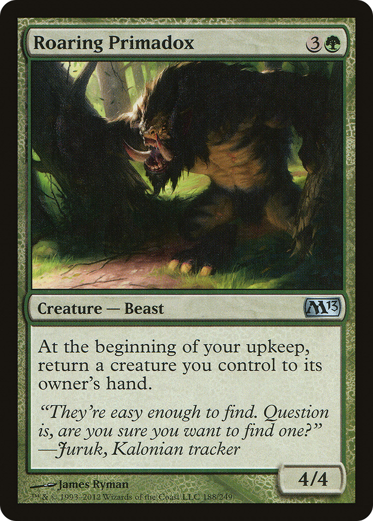 Roaring Primadox (M13-188) [Magic 2013] MTG Single Wizards of the Coast