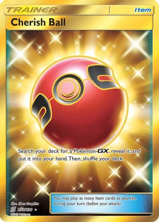 Cherish Ball (Secret) (/236) Holofoil [SM: Unified Minds] Pokemon Single Pokémon