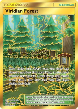 Viridian Forest (Secret) (/236) Holofoil [SM: Unified Minds] Pokemon Single Pokémon