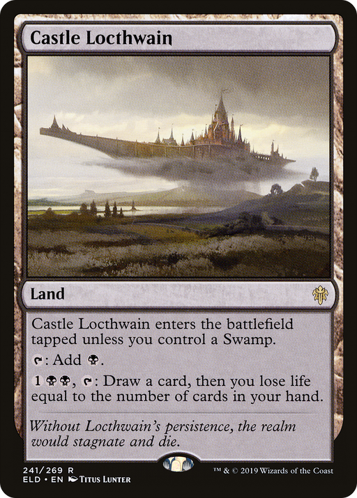 Castle Locthwain (ELD-241) [Throne of Eldraine] MTG Single Wizards of the Coast