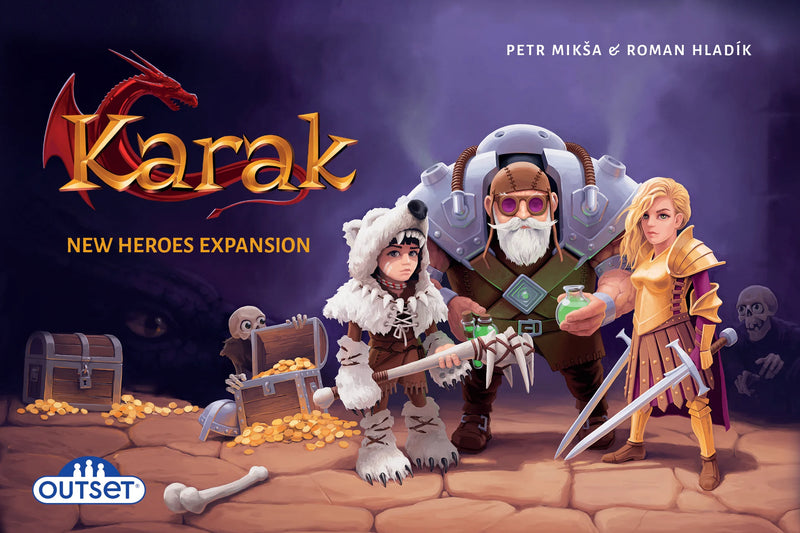 Karak: New Heroes Expansion Kit Board Games Outset