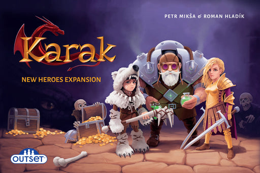Karak: New Heroes Expansion Kit Board Games Outset