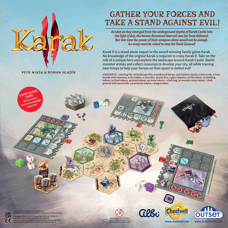 Karak 2 Board Games Outset