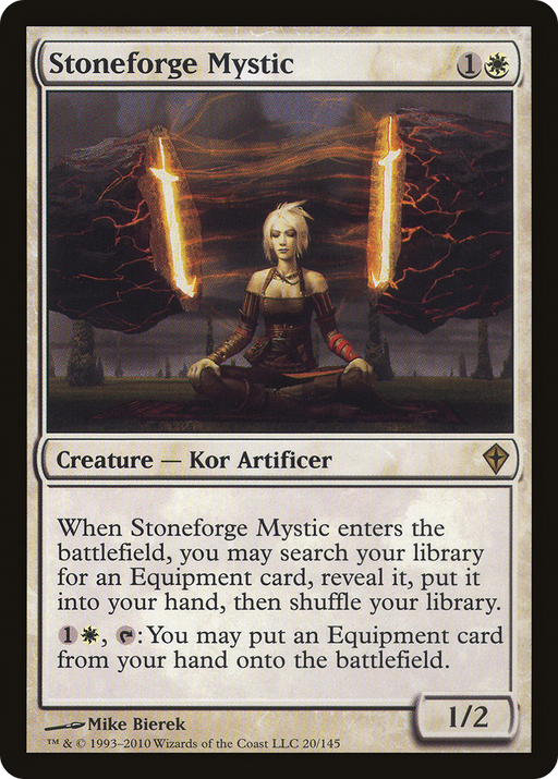 Stoneforge Mystic (WWK-020) [Worldwake] Foil MTG Single Wizards of the Coast