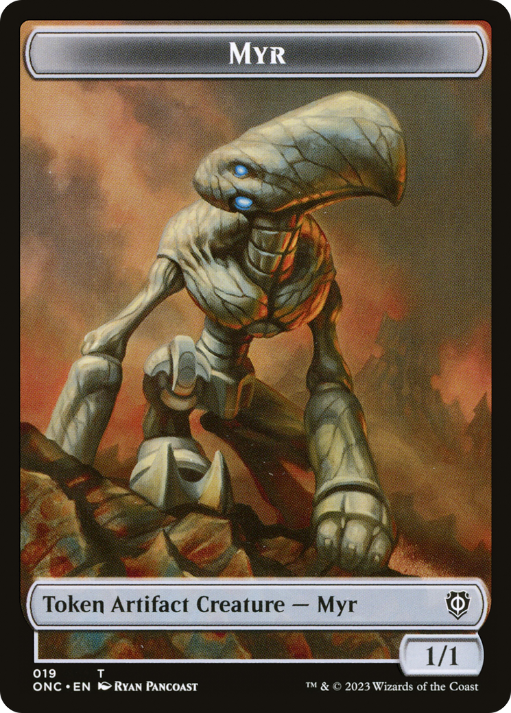 Myr (TONC-019) [Tokens] Phyrexia: All Will Be One Commander Tokens MTG Single Wizards of the Coast