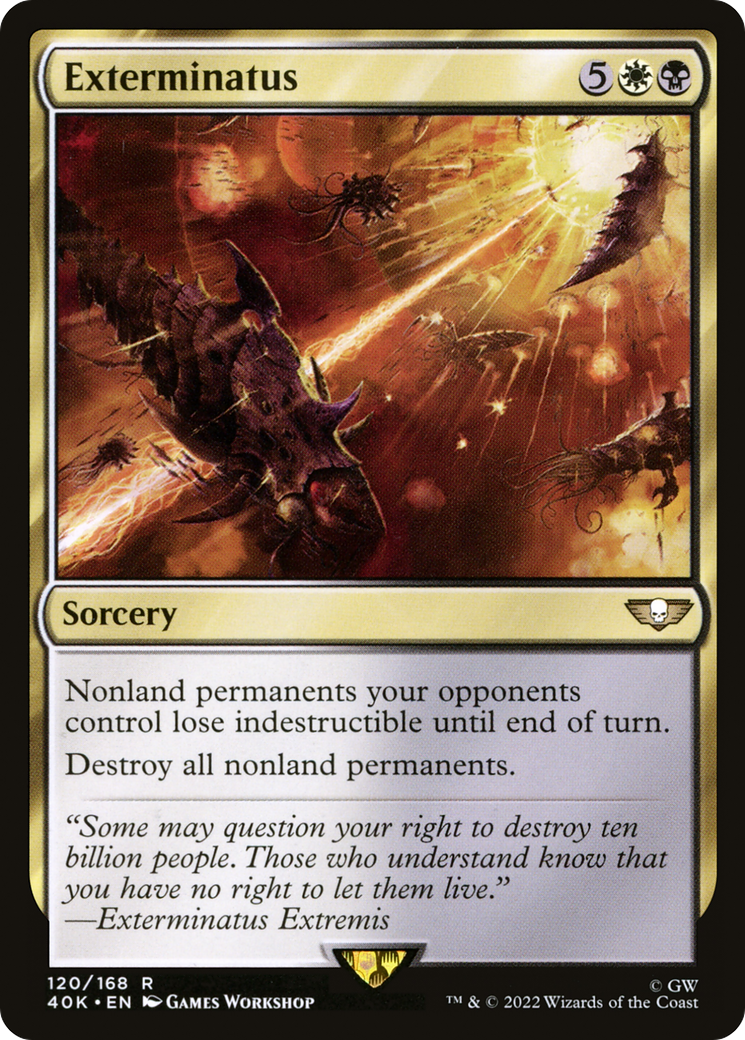 Exterminatus (40K-120) [Warhammer 40,000 Commander] MTG Single Wizards of the Coast