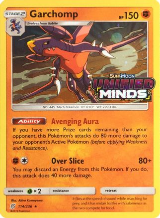 Garchomp - 114/236 (Cosmos Holo) Holofoil [Misc: Cards & Products] Pokemon Single Pokémon