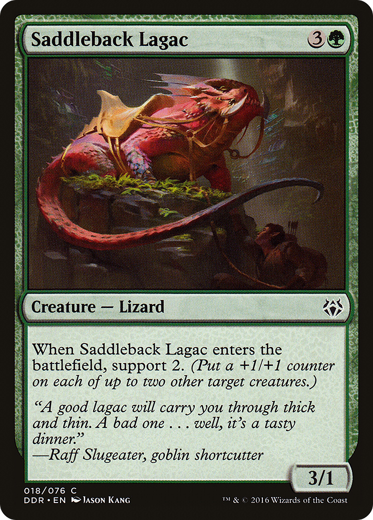Saddleback Lagac (DDR-018) [Misc] Duel Decks: Nissa vs. Ob Nixilis MTG Single Wizards of the Coast