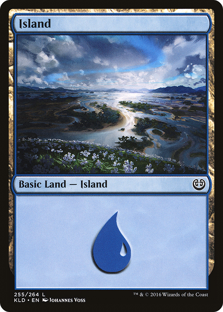 Island (255) (KLD-255) [Kaladesh] MTG Single Wizards of the Coast