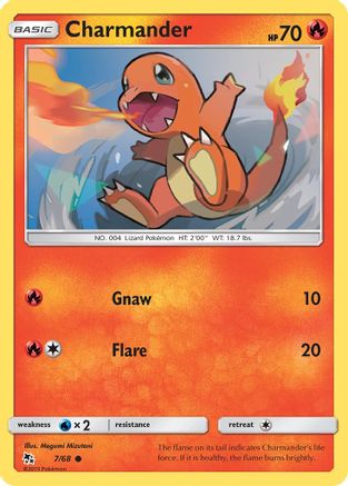 Charmander (7/68) [SM: Hidden Fates] Pokemon Single Pokémon