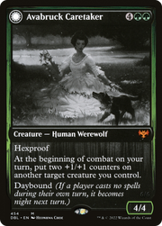 Avabruck Caretaker (DBL-454) [Innistrad: Double Feature] Foil MTG Single Wizards of the Coast