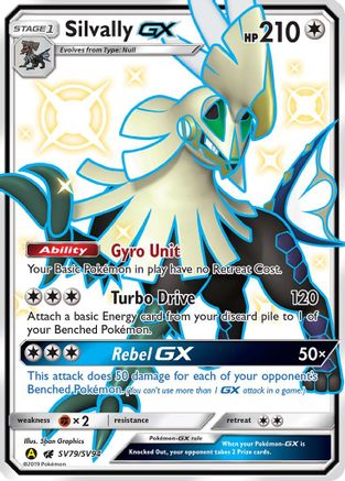 Silvally GX (SV79/94) Holofoil [SM: Hidden Fates Shiny Vault] Pokemon Single Pokémon